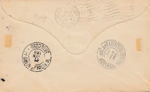 South Africa 1919: Johannesburg to Bahia/Brazil