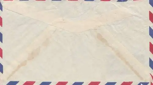 Thaïlande 1958: air mail Bangkok to Baiersbronn