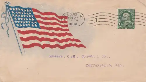 USA 1898: St. Louis, MO to Coffeyville, Kans