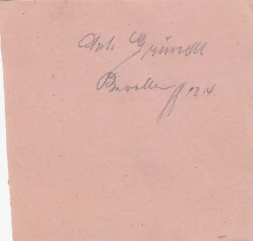 Carte de paquet 1948: St. Veit après cheveux, avec carte de package double