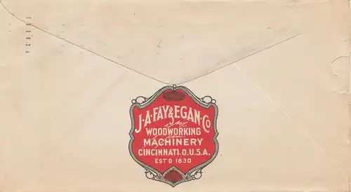 USA 1924: New York Woodworking Machinery to New York City