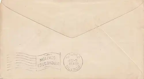 États-Unis d'Amérique 1903: Hyde Park, Mass to Neponset, Tool and Machine company