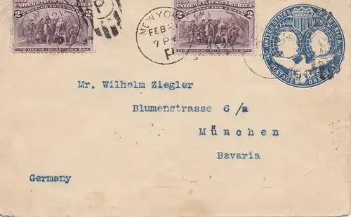 USA 1894: New York to München