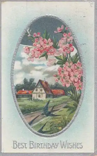 États-Unis 1911: Birthday card to Arkansas, Wisc.