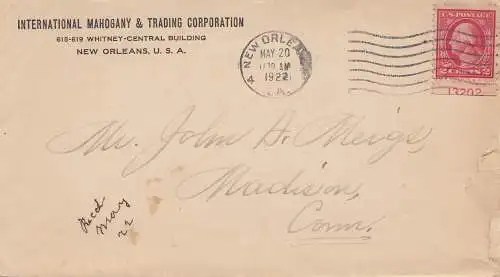 USA 1922: New Orleans to Madison, Conn