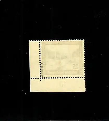 DR: MiNr. 641x, frais, **, bord d'angle, signature BPP
