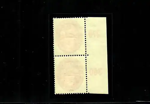 DR: MiNr. 434 + 434I, postfrisch, ** vom Seitenrand