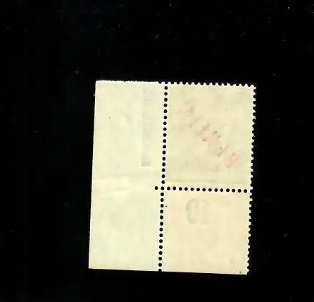 Berlin Min. 30, Eckrand, Postfreich, **