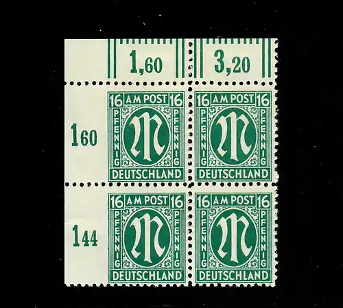 Alliierte Besetzung, MiNr. 25 Az, ungebraucht, BPP Befund