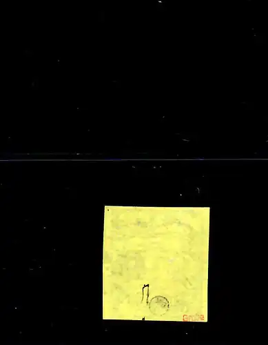 Bremen MiNr. 3, gestempelt