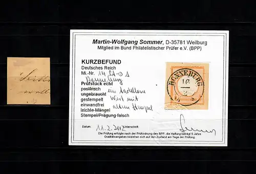 DR: Min. 14, cacheté Ronneburg, BPP résultat