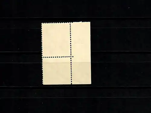 DR MiNr. 362Y: marque postale, **, marque d'angle avec plaque numéro