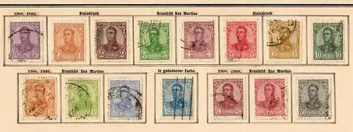 Argentina 1858-1909: nearly complete colletion, specialized overprints, more */o