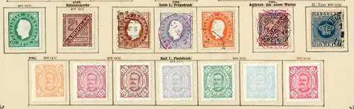 Angola 1870-1911 complete collection incl. Porto-stamps */o