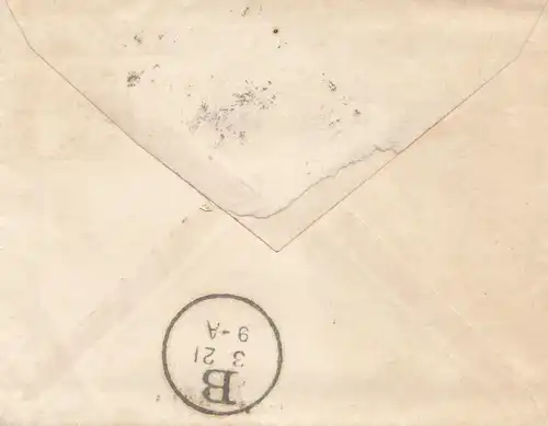 États-Unis 1881: New York. - Américain.