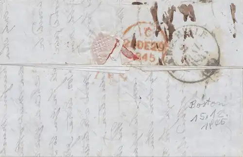 USA 1845: Boston to La Rochelle / France