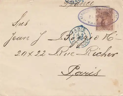 Venezuela 1892: Valencia to Paris. .