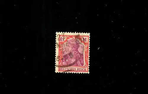 DR MiNr. 151Y (Wz Kreuzblüten), gestempelt Stuttgart 1921, BPP Attest