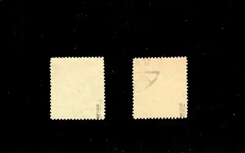 Niesky: MiNuméro 1 et 2, cacheté, signature BPP