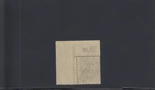 Allenstein: MiNr. 19a du coin, frais, **, BPP Signature