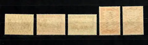 Danzig: MiNR. 207-211, postfrischer Satz, **, BPP Attest
