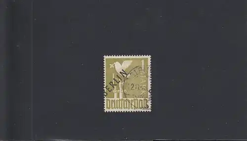 Berlin: MiNr. 17a, Aufdruck verschoben, gestempelt mit BPP Attest