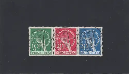 Berlin Min. 68-70, cacheté Cuxhaven 1950, BPP résultat