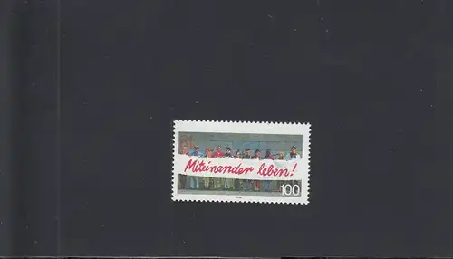 Bund: MiNr. 1725 F, Farben fehlen teilweise, postfrisch, **, BPP Attest