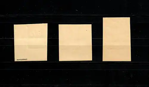 Dt. Instrumentation Russie: Pleskaum Minr. 14-16B, post-freeich, **, 1x BPP Signature