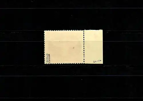 Feldpost MiNr. 10 A, Seitenrand, postfrisch, BPP Signatur