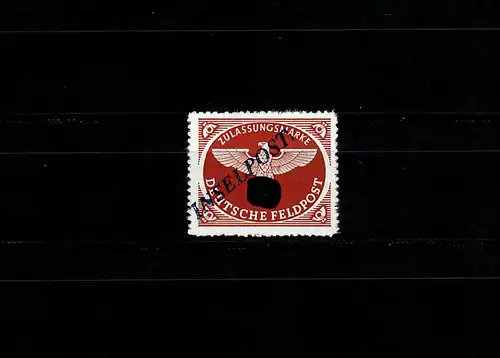 Feldpost MiNr. 10 B b II, postfrisch **, BPP Signatur