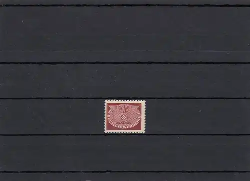 GG Gouvernement général Mi Nr. D21 F, **