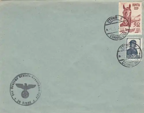 GG: Russie, Stryi, plénipotentiaire régional allemand, relocalisation