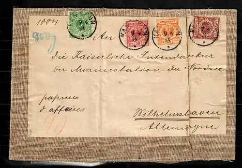 Précurseur Cameroun, porto, boucle toile-impression, rare