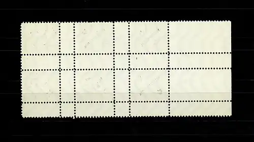 Contrefaçon allemande pour GB Impression en ligne 2x 12IIa, 2 x 12IIIb, 12 II c, 1 2f