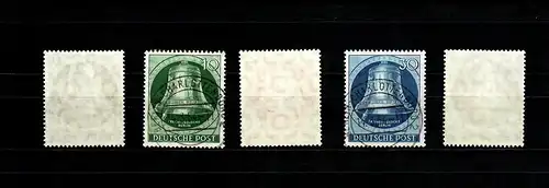 Berlin: MiNr. 75-79, Luxus-Stempel Charlottenburg