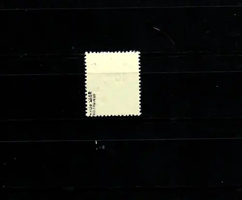 Sarre 1947: MiNr. 226 II DD, post-fraîchissement, **, BPP Signature