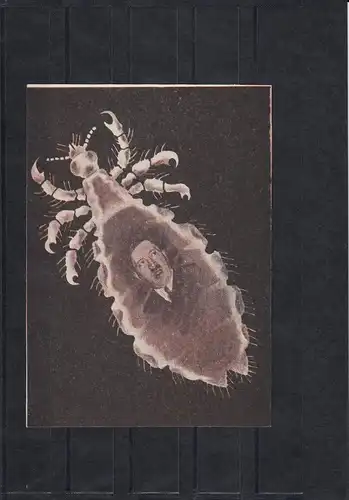 Sowjetische Kriegspopaganda Karte für Deutschland MiNr. 21 H1, ungebraucht