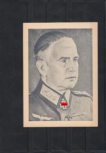 Popaganda soviétique carte pour l'Allemagne Min. 21 D V, non utilisé