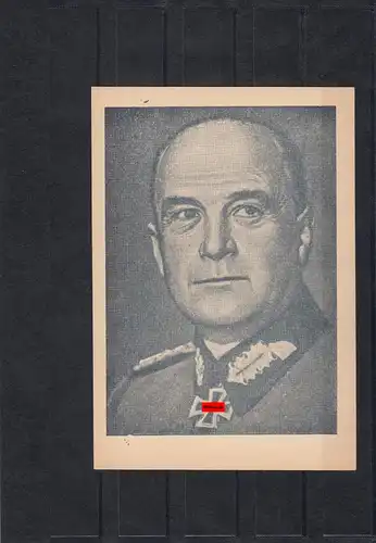 Popaganda soviétique carte pour l'Allemagne Min. 21 D II, non utilisé
