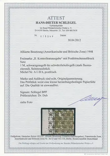 BiZone MiN° A I/IIb, frais, **, BPP Attest