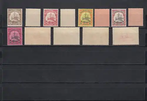 Îles Marshall Min. 13 - 25, frais, ** avec BPP certificat, impeccable