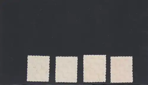 SBZ Saxe-Ouest N° 116 EX, 117 a EX 118 EX 119 EX Tamponné, BPP Battest