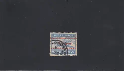 Feldpost MiNr. 7B, gestempelt in Malemes auf Kreta 6.12.44, BPP Attest