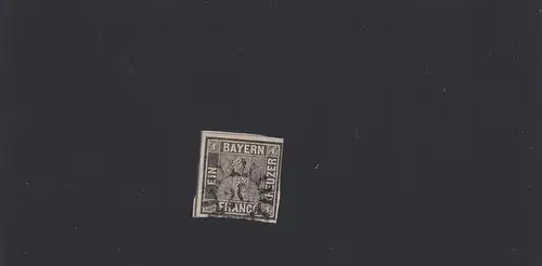 1 II a Platte 2, timbre de roue de moulin 20 (Bamberg), BPP Attest