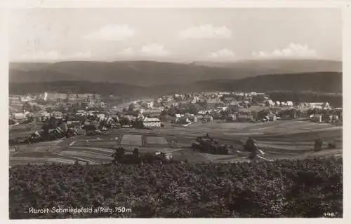 Carte de vue Kurort Forgefeld 1938 d'après Weimar