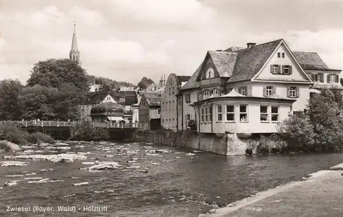Ansichtskarte Zwiesel, Arnestried über Teisnach 1963