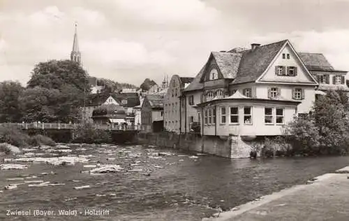 Carte de vue Zwiesel, Arnestried sur Teisnach 1963