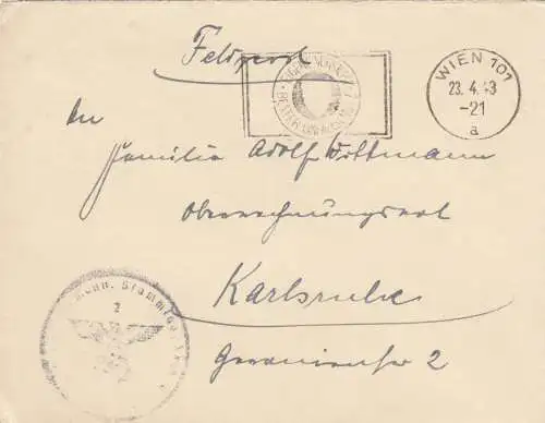 FP 1943, Wien/Karlsuhe- Eigene Vorsicht bester Unfallschutz, Stalag XII B, Krems