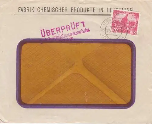 1916: Fabrik chemischer Produkte, Hrastnigg, Zensurkommission Graz